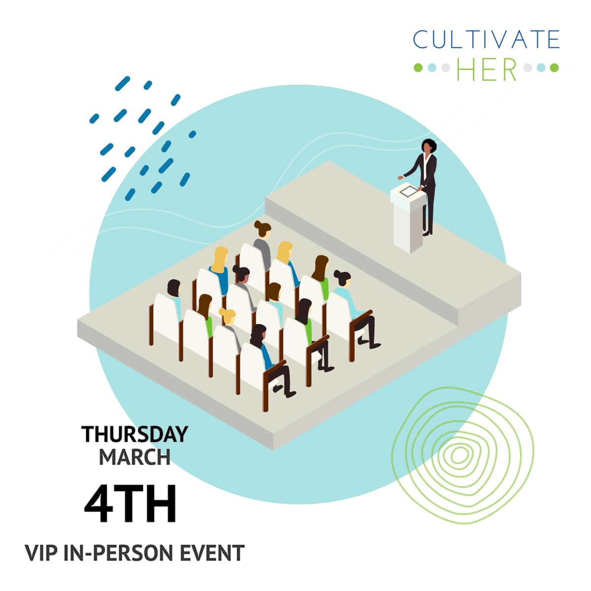 CultivateHer Ticket in-person event