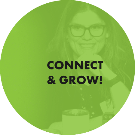 Connect & Grow Dot Green