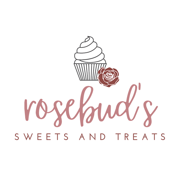Rosebud's Sweets and Treats Logo