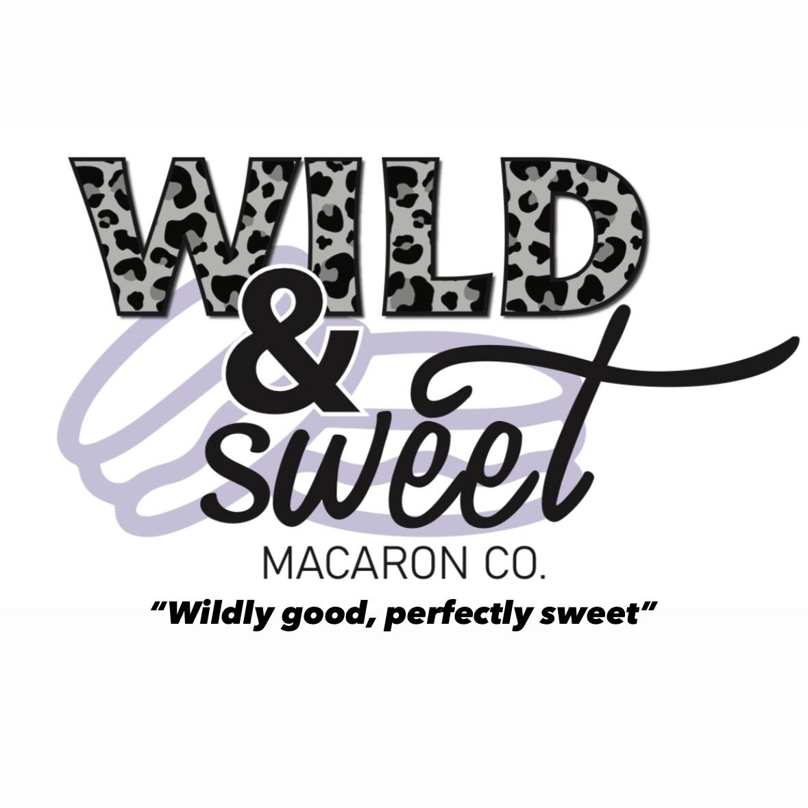 wild & sweet macaron logo
